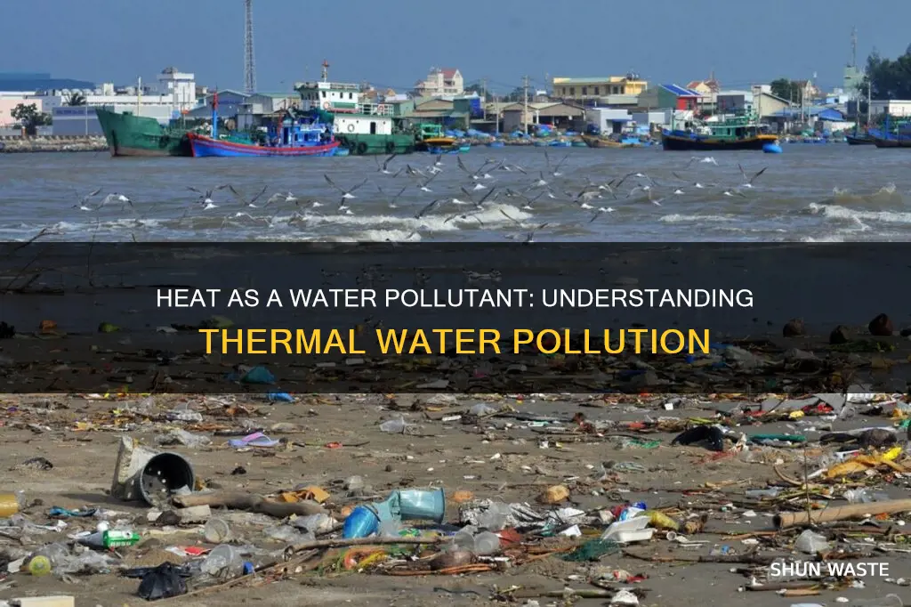 how can heat be a water pollutant