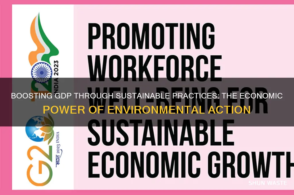 how can helping the environment increase gpd
