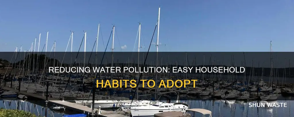 how can households reduce water pollution