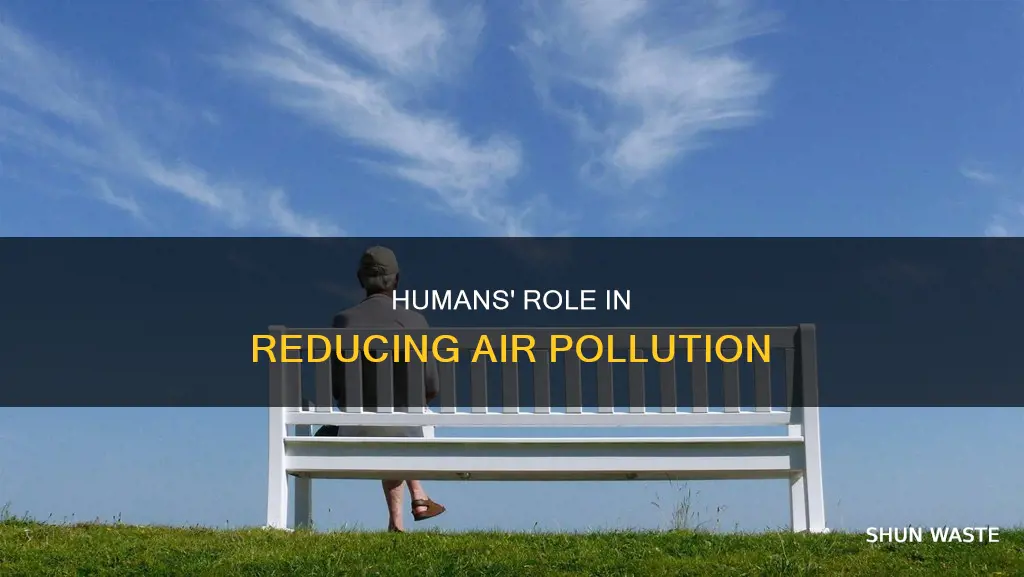 how can humans help reduce air pollution