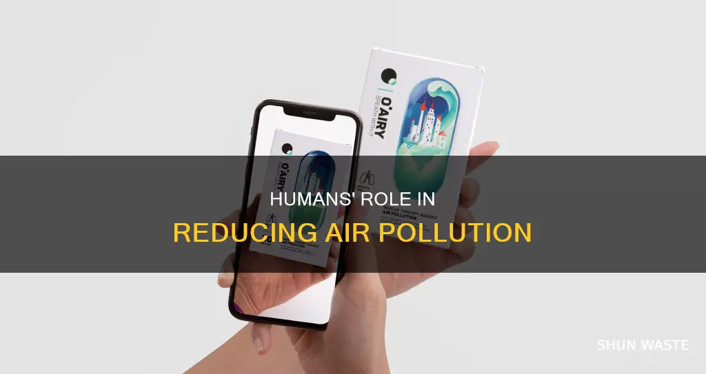 how can humans help stop air pollution