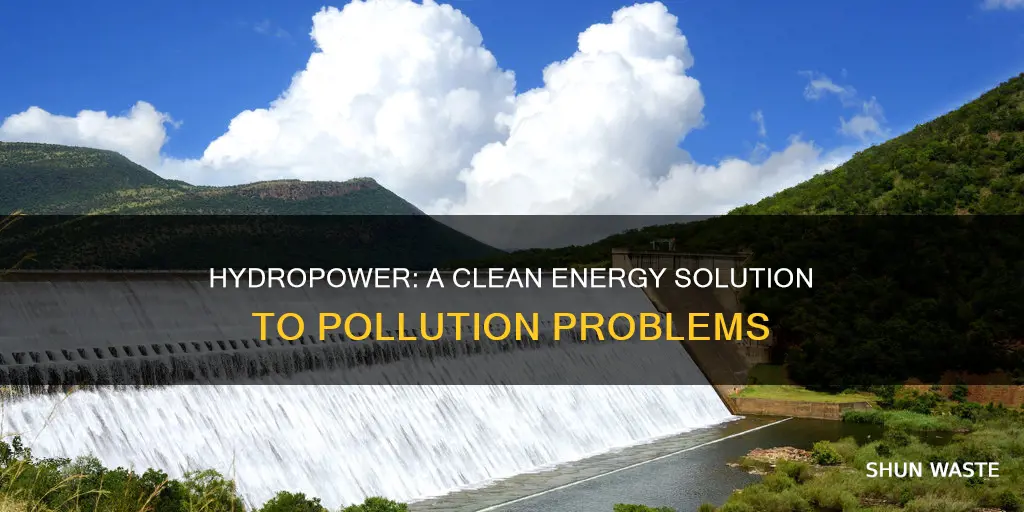 how can hydropower help the pollution problem