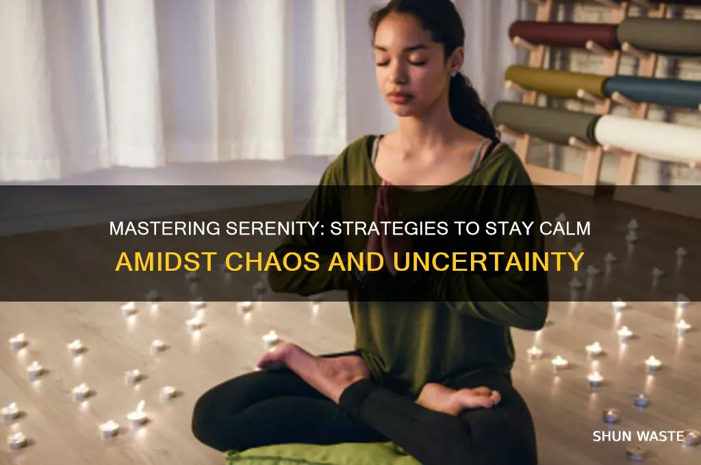 how can i be calm in a chaotic environment
