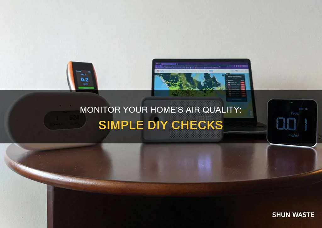 how can i check the air quality in my home