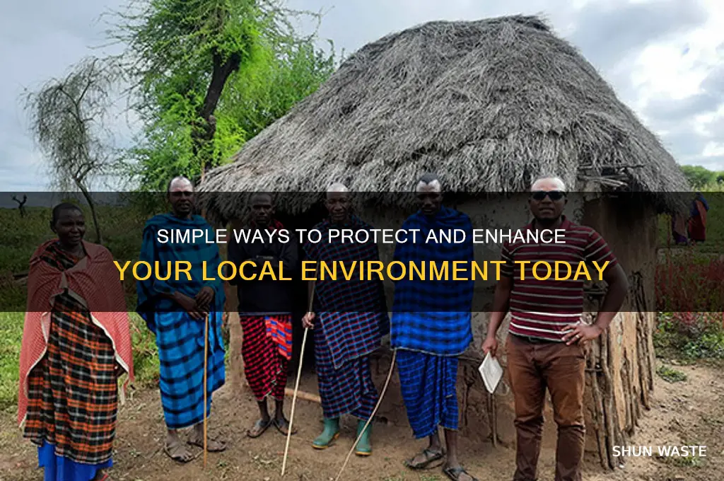 how can i help the environment in my community