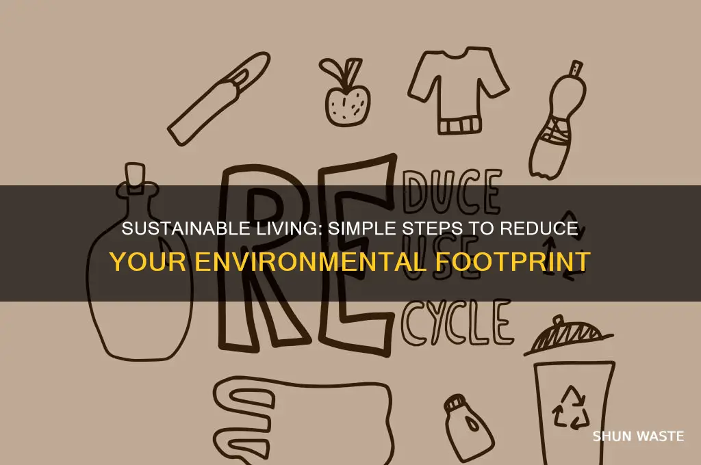 how can i reduce my impact on the environment