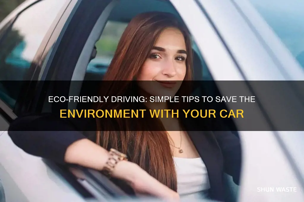 how can i save the environment with a normal car