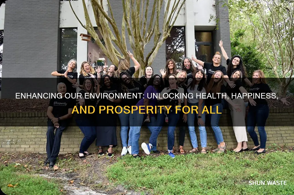 how can improving the environment help people
