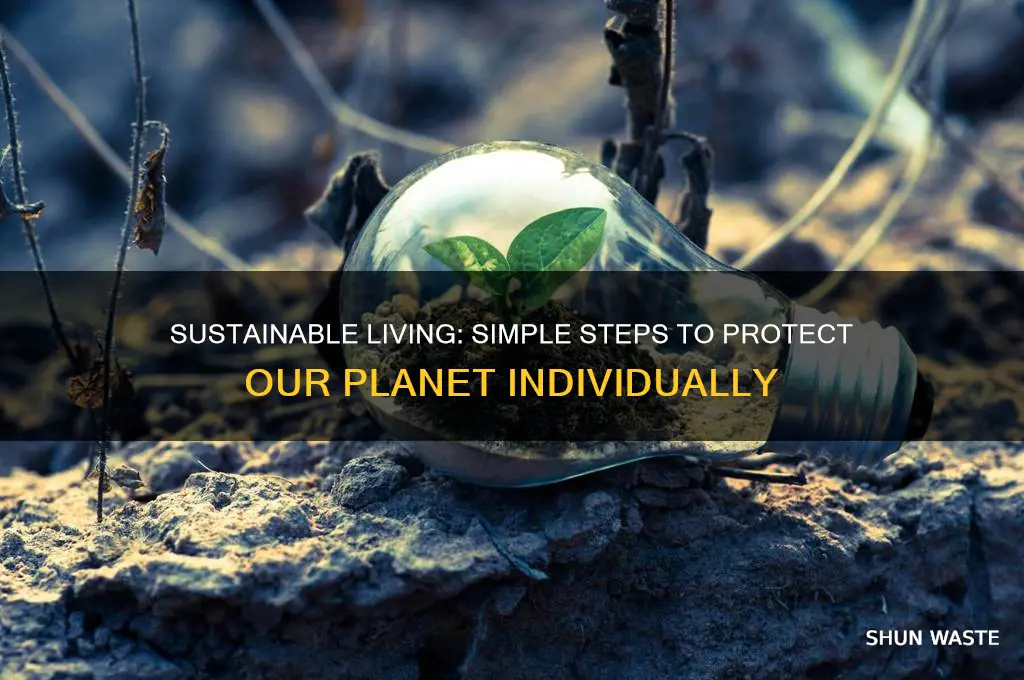 how can individuals help protect the environment