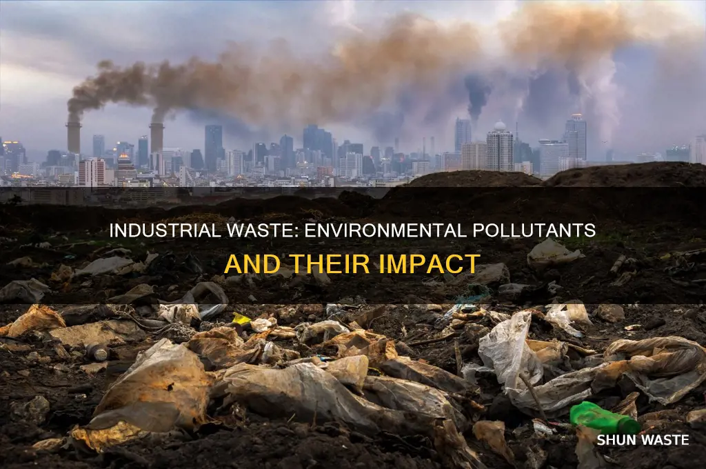 how can industrial waste pollute the environment