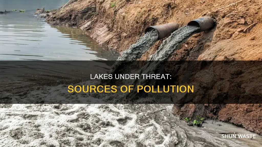 how can lakes get polluted