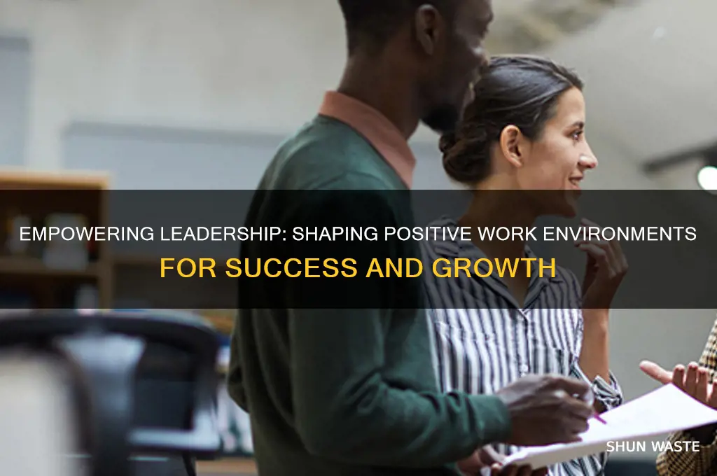 how can leaders influence their work environments