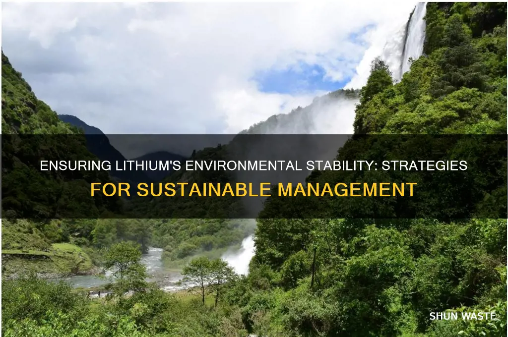 how can lithium be stable in the environment