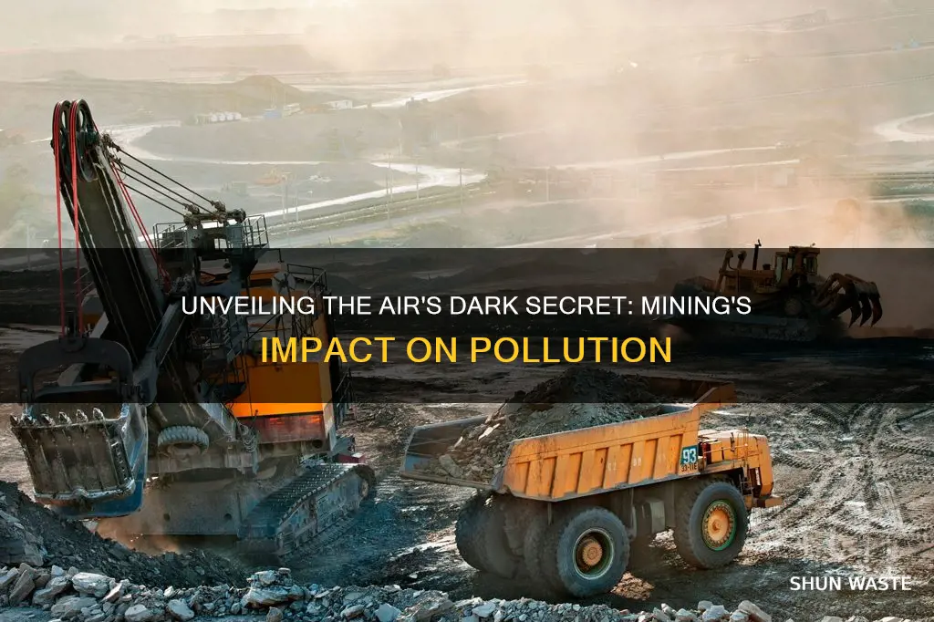 how can mining cause air pollution