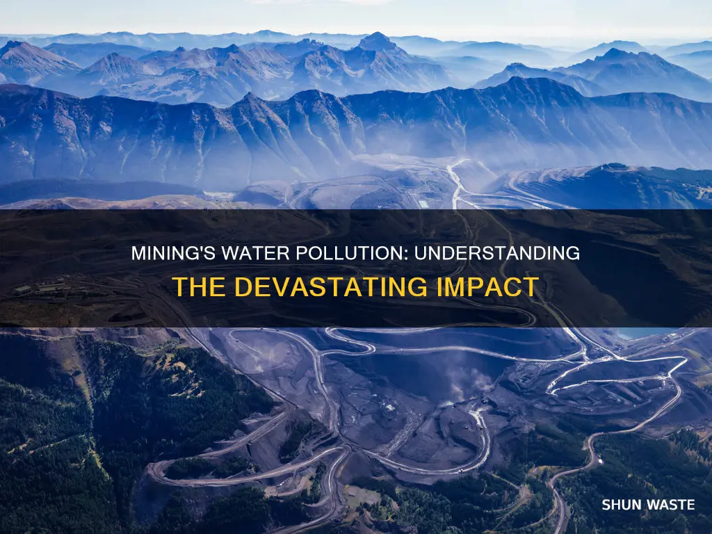 how can mining cause water pollution