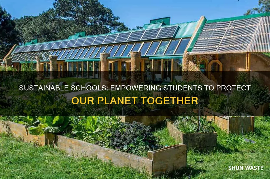 how can my school help the environment