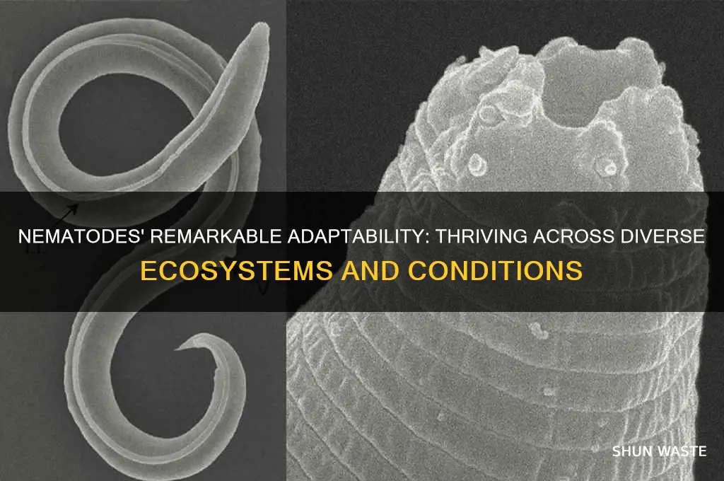 how can nematodes survive in a variety of environments