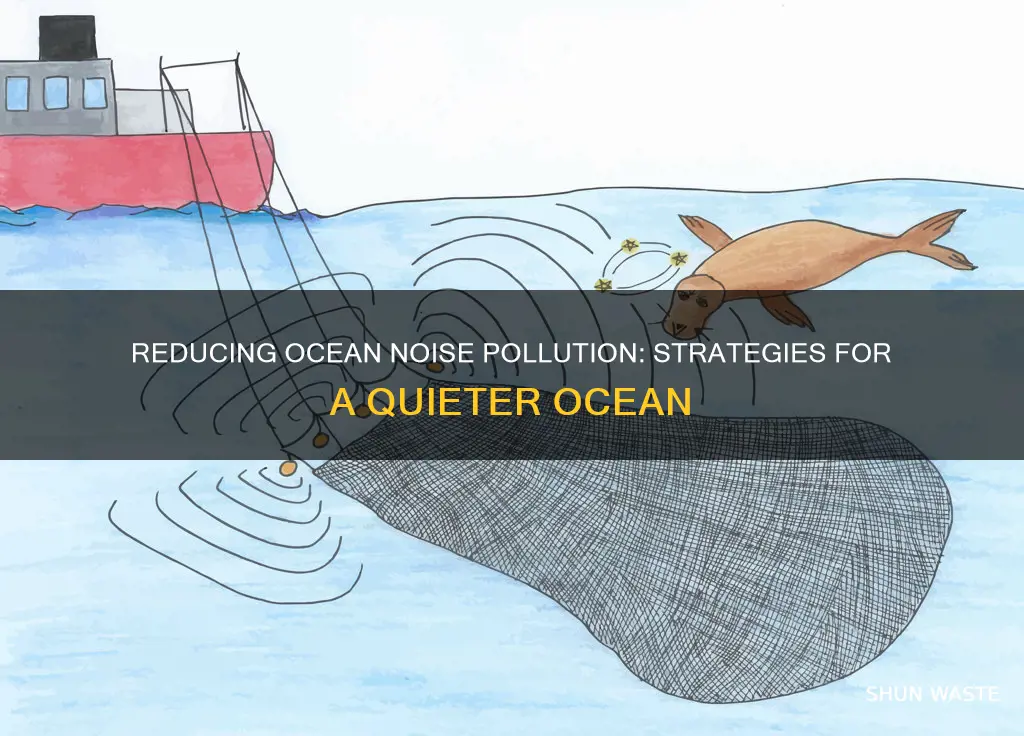 how can ocean noise pollution be reduced