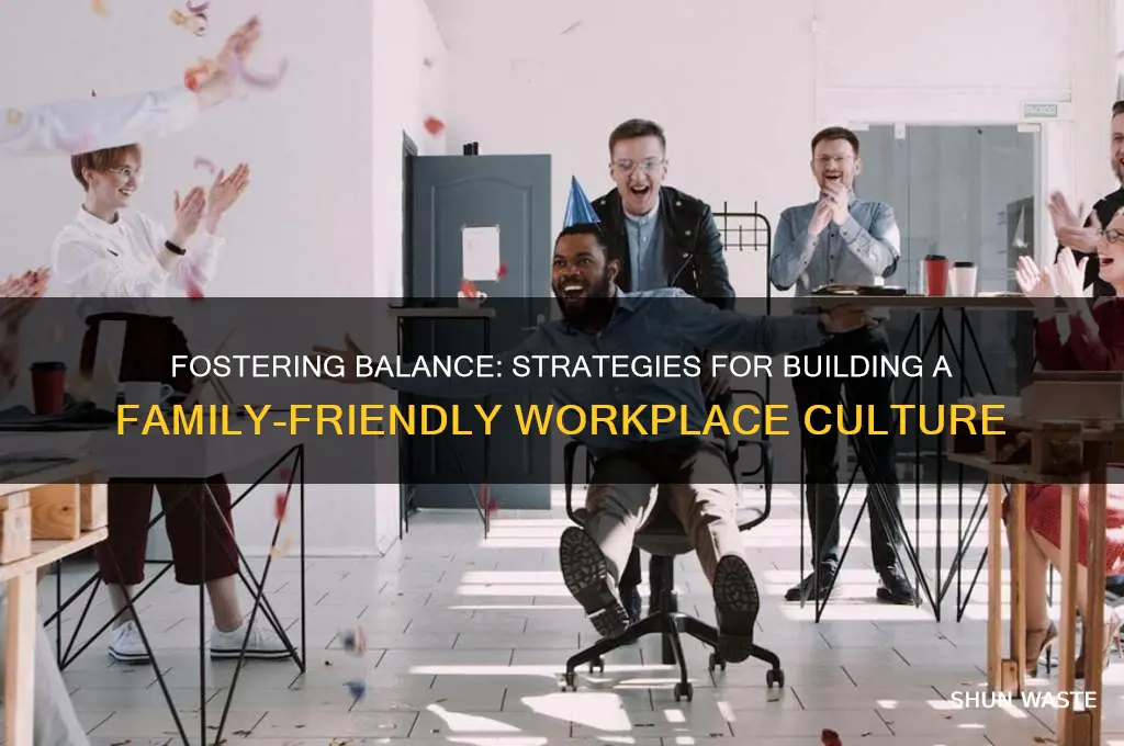 how can organizations create a family friendly work environment