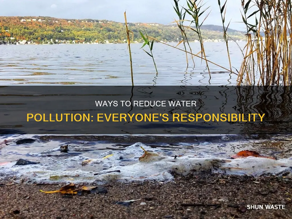 how can people help reduce water pollution