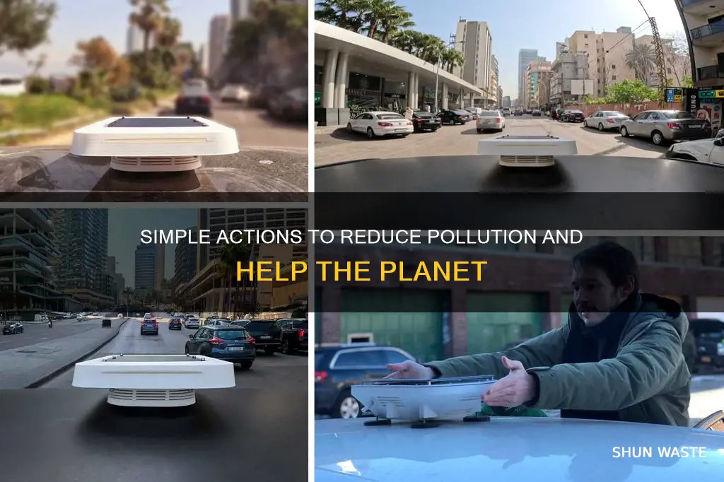 how can people help with pollution