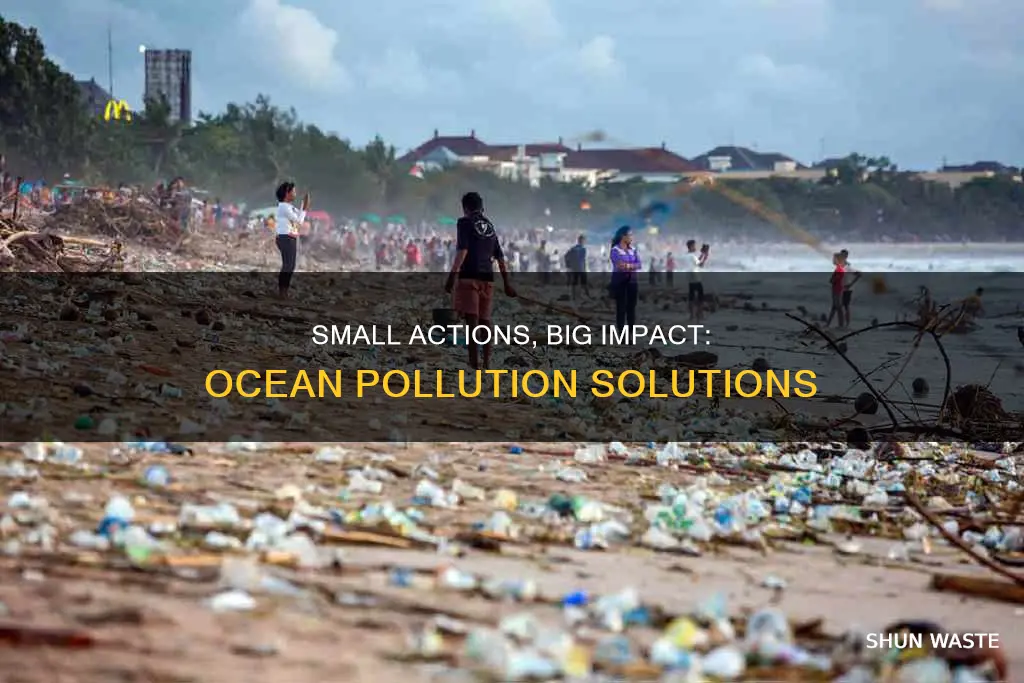 how can people make a difference in ocean pollution