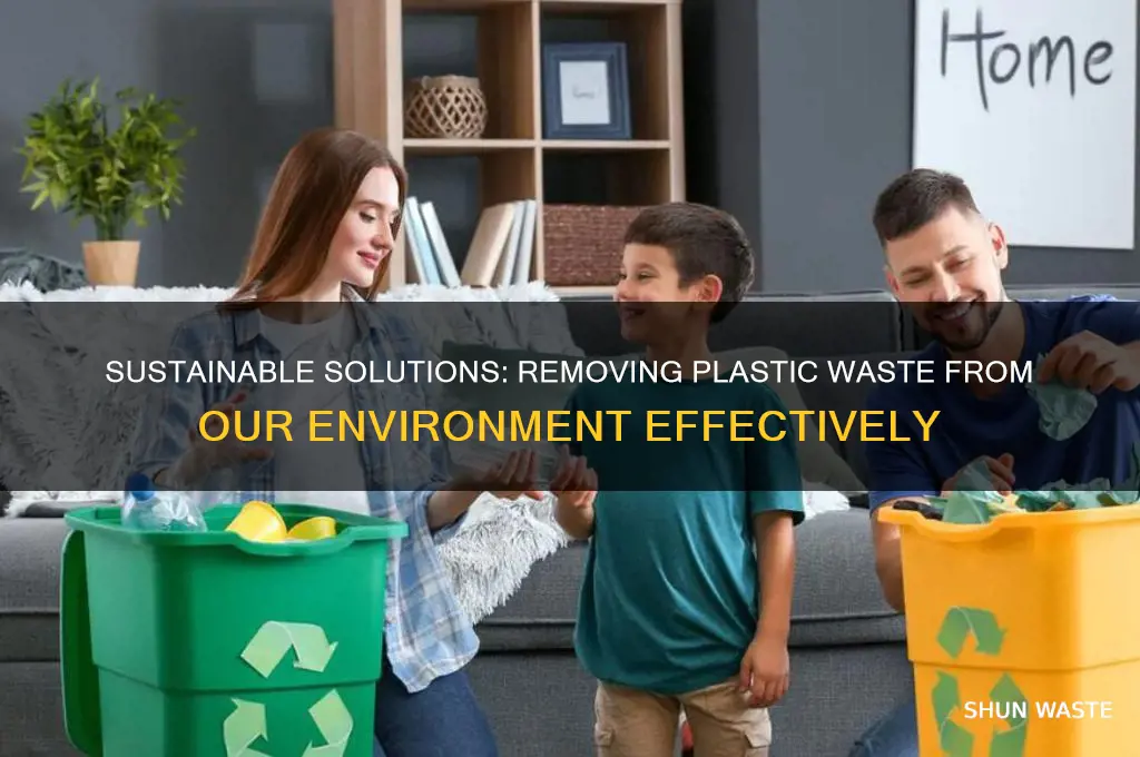 how can plastic be taken out of environment
