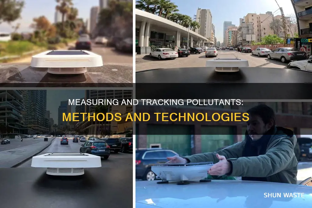 how can pollutants be measured and tracked