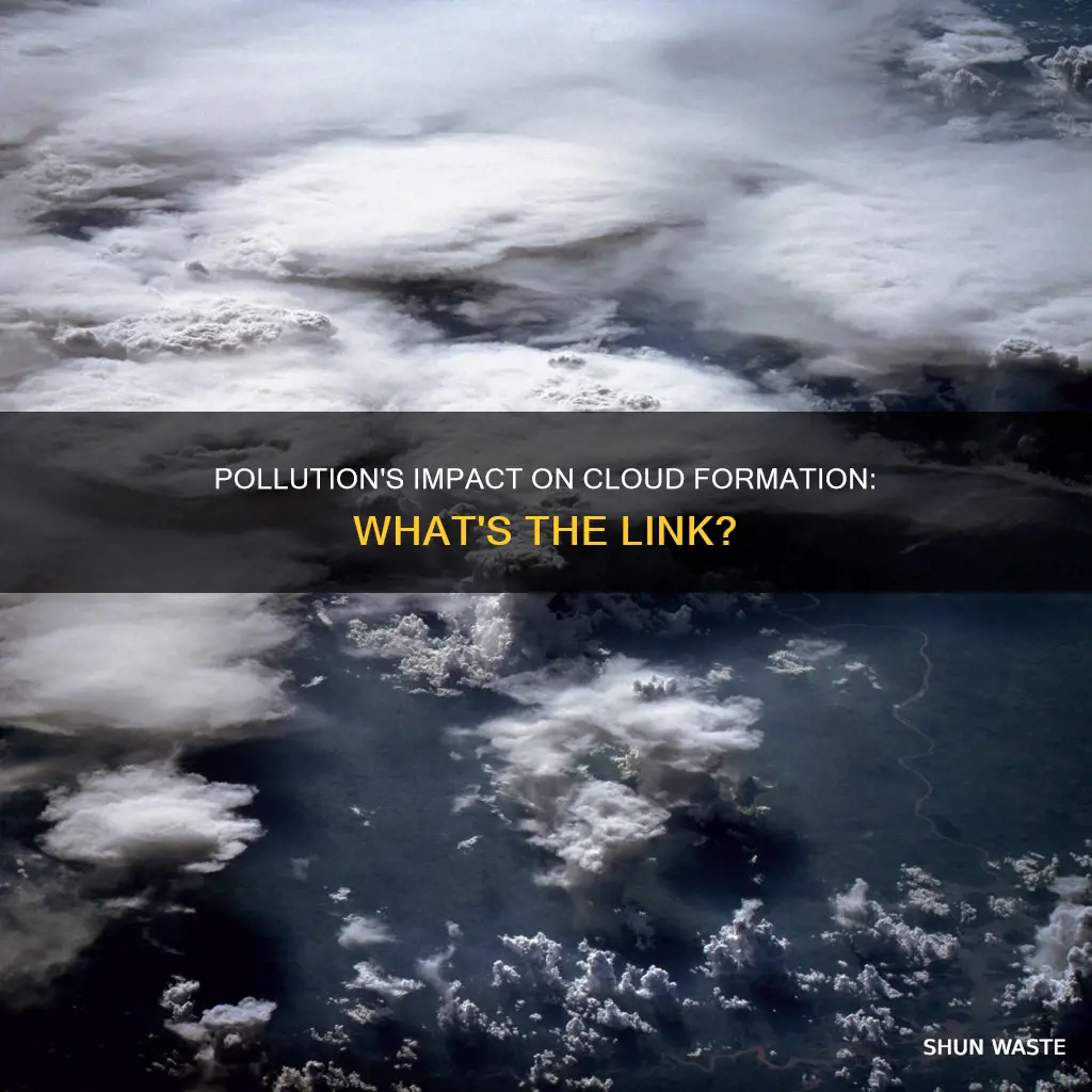 how can pollution affect cloud formation