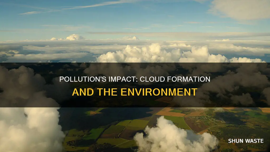 how can pollution affect clouds