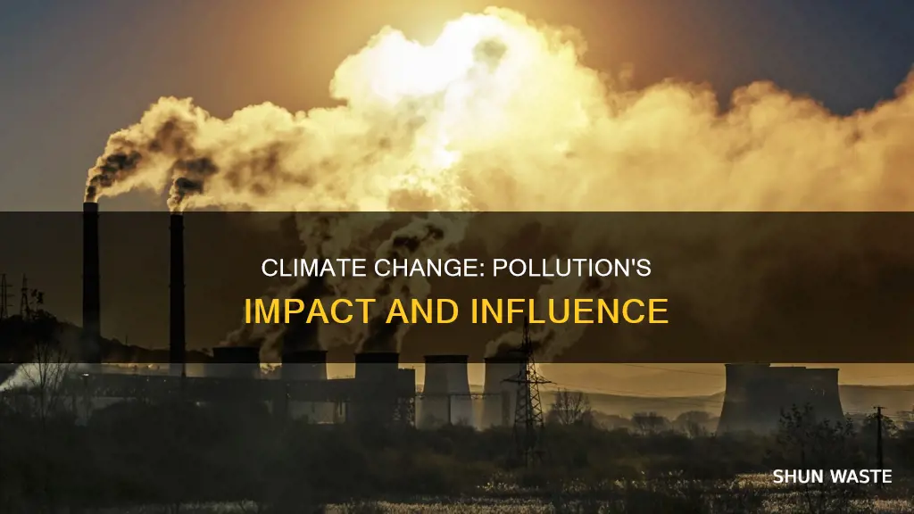 how can pollution cause climate change