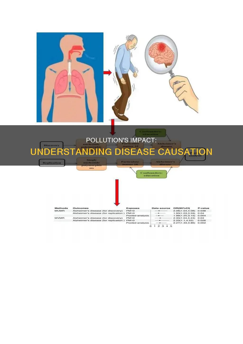 how can pollution cause diseases