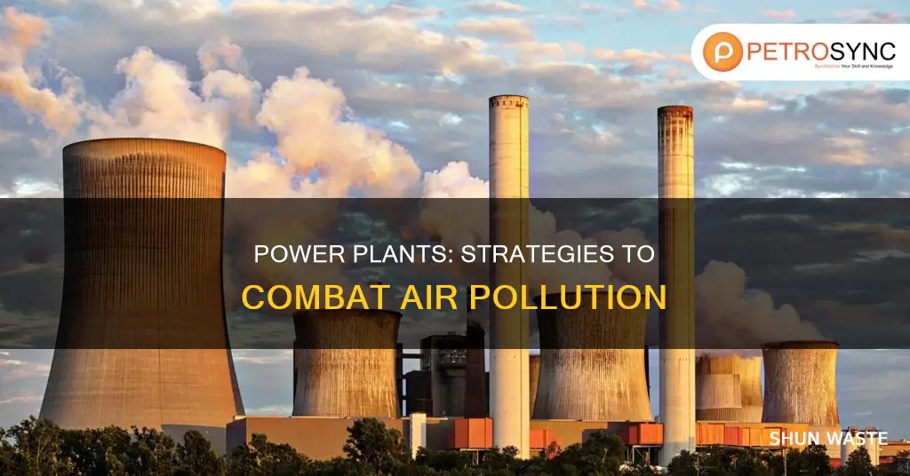 how can power plants mitigate air pollution