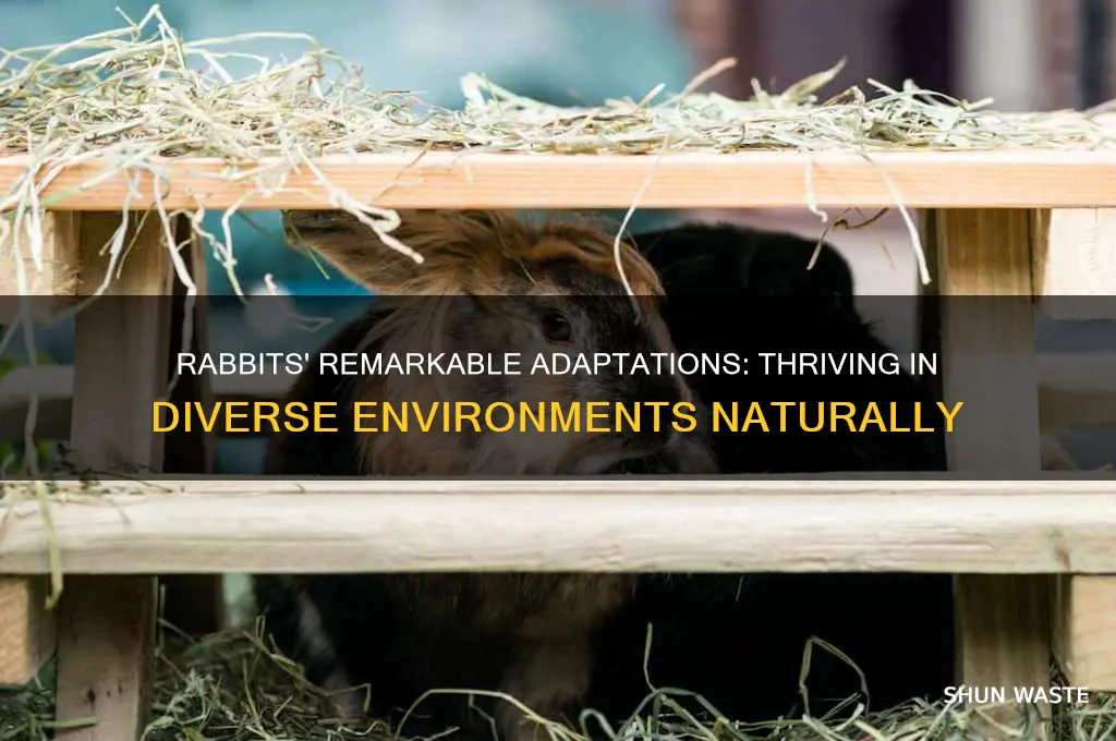 how can rabbits adapt to their environment