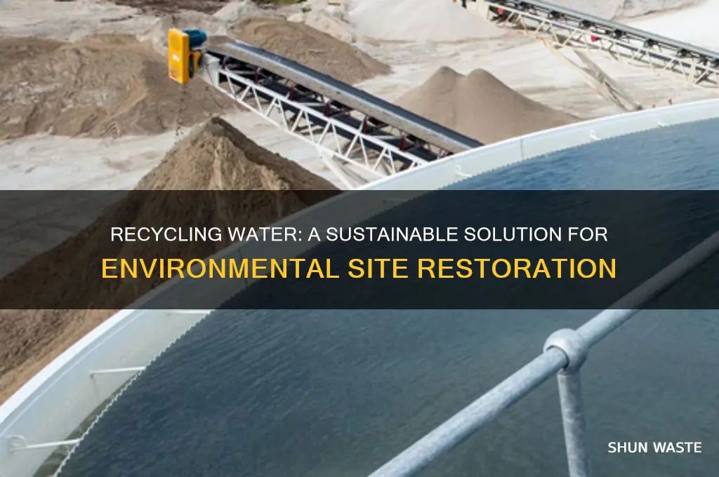 how can recycling water improve the environment site 1