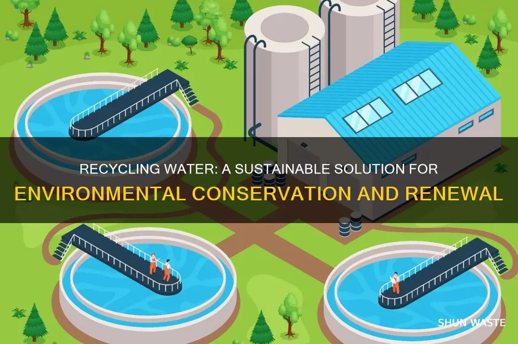 how can recycling water improve the environment