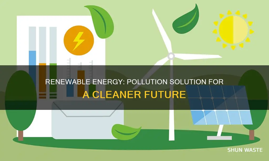 how can renewable energy reduce pollution