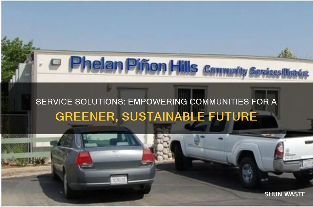 how can service play a role in bettering environment