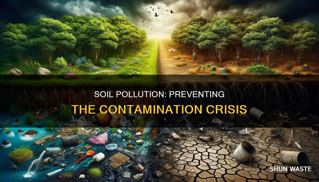 how can soil pollution be stoped