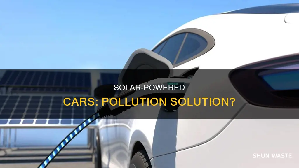 how can solar powered automobiles help reduce pollution