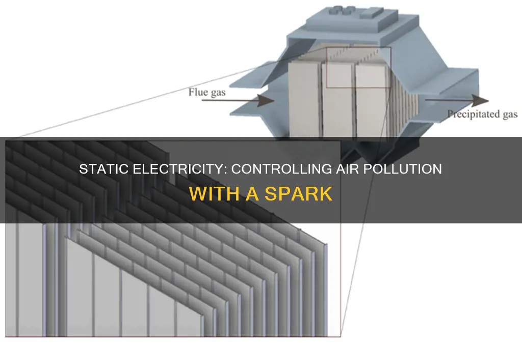 how can static electricity be used to control air pollution