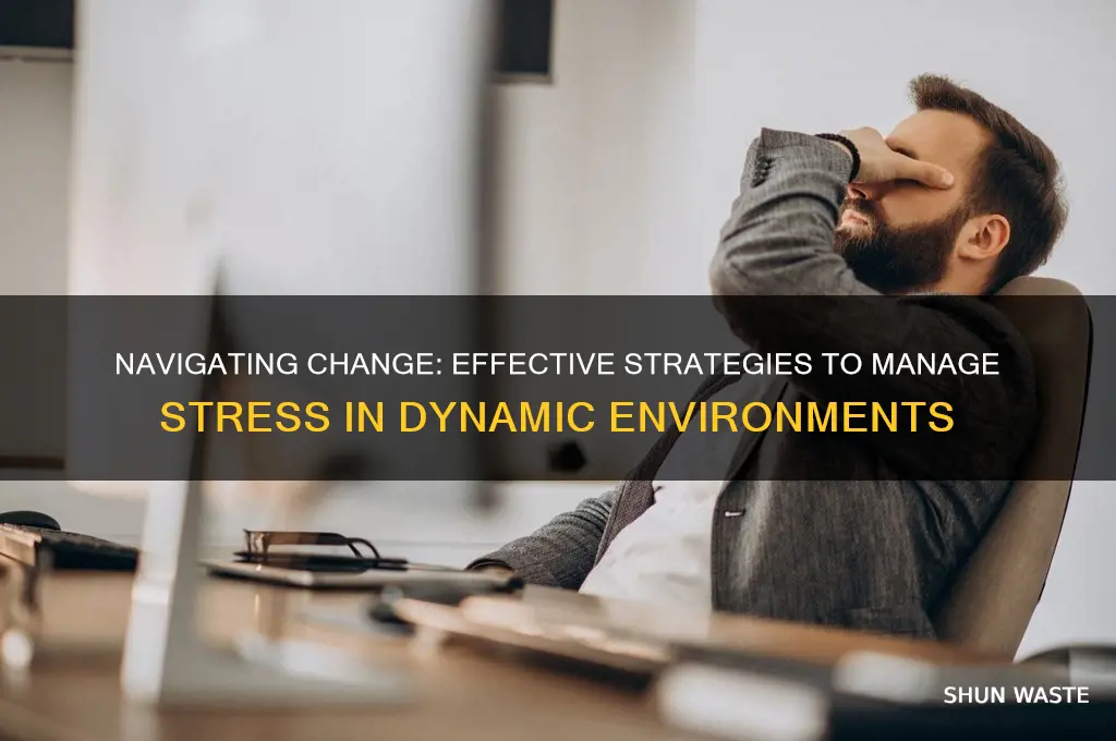 how can stress be managed in a changing environment