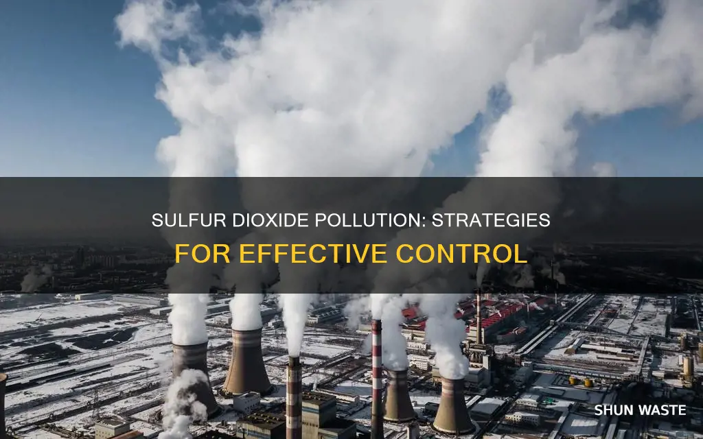 how can sulfur dioxide pollution be control