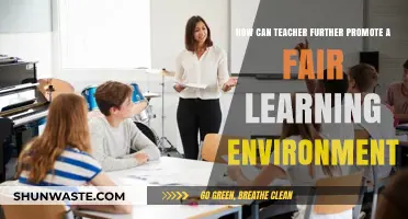 Fostering Equity: Strategies for Teachers to Promote Fair Learning Environments
