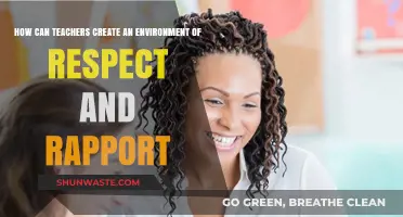 Fostering Respect and Connection: Strategies for Teachers to Build Rapport