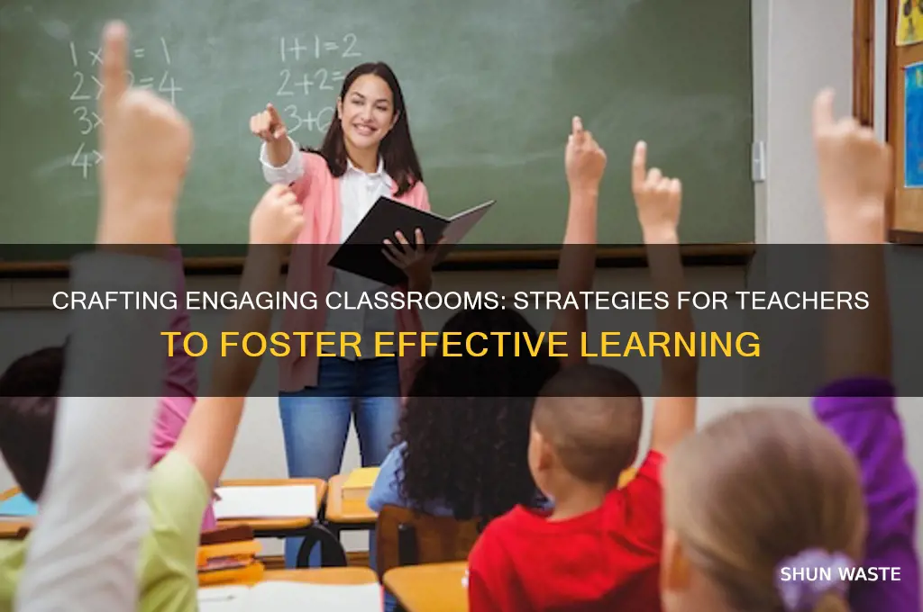 how can teachers create effective learning environments