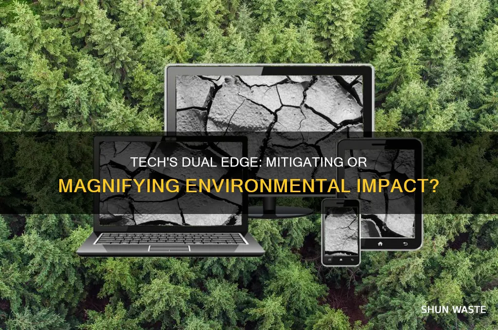 how can technology affect human impact on the environment