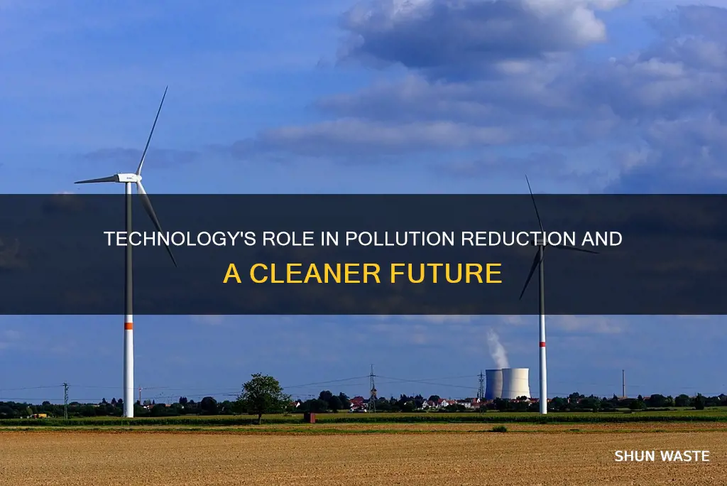 how can technology help reduce pollution