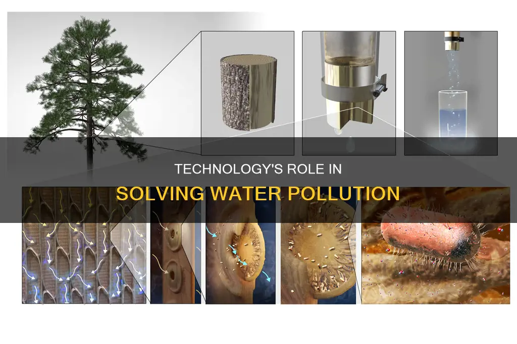 how can technology help solve water pollution