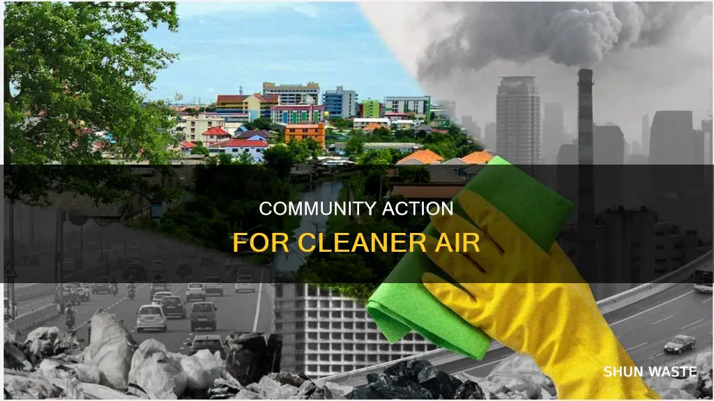 how can the commuity reduce air pollution